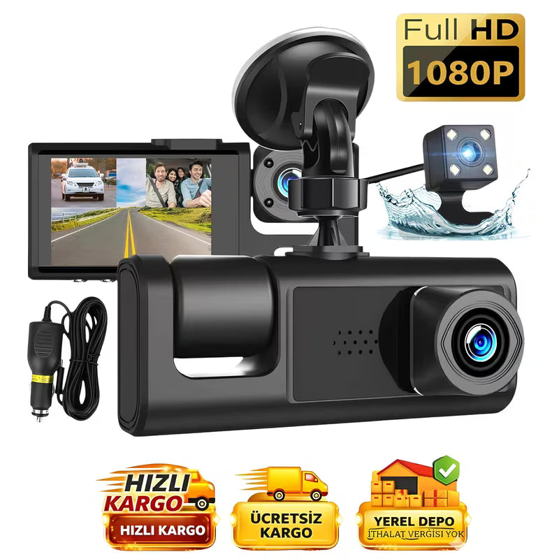 TRENDSHOP - WİFİ ARAÇ İÇİ KAMERA 1080P